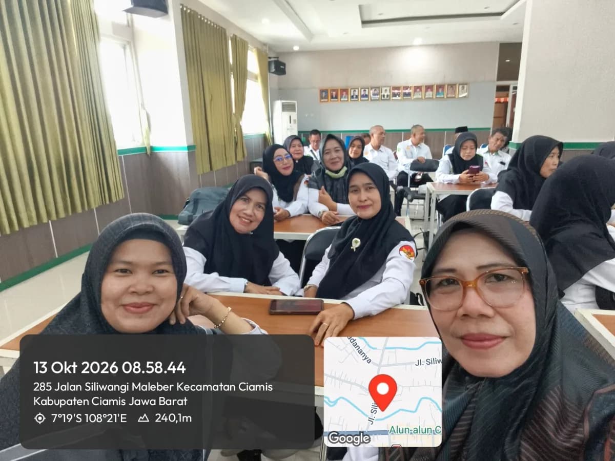 Perkuat Tata Kelola Keuangan Madrasah, Kepala MIN 13 Ciamis Bersama Operator Bendahara Ikuti Pendampingan Irjen di Kemenag Ciamis